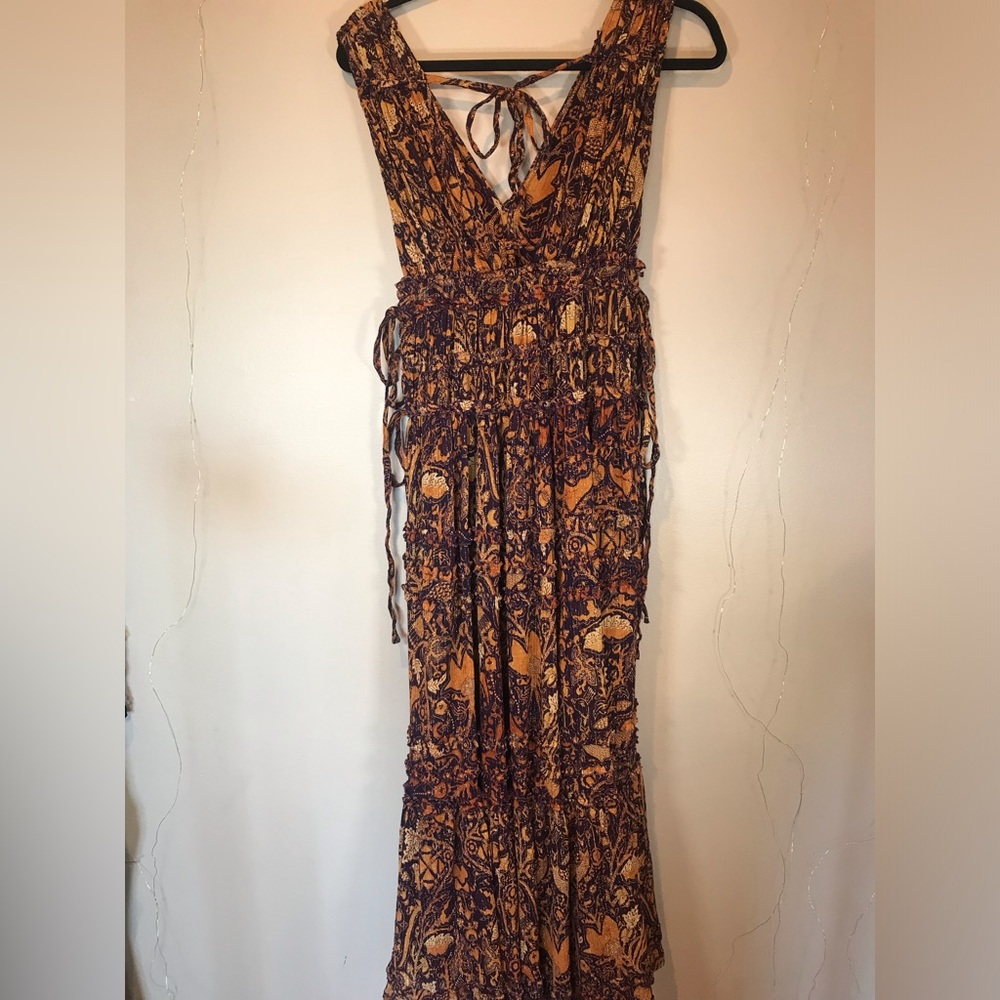 $1,090 ULLA JOHNSON Fiona Gown in Celestial Sz 2 - Picture 9 of 12